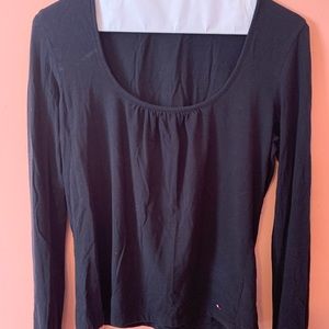 Tommy Hilfiger Black long sleeve top